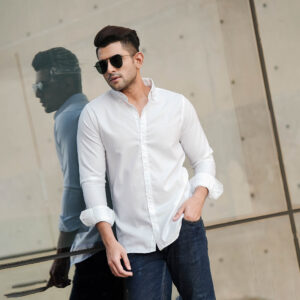 Micro Fabric White T-shirt